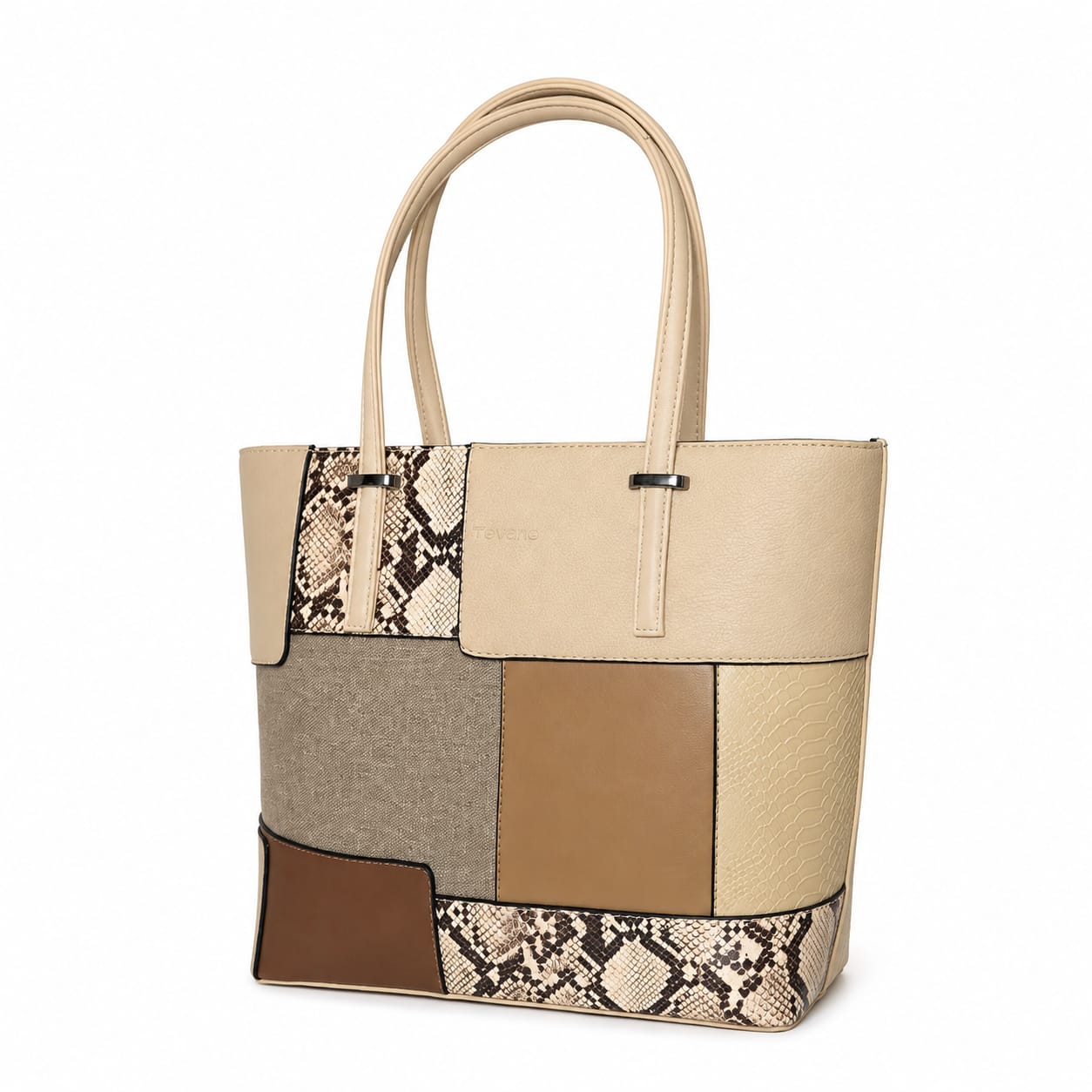 Tevano Harper Patchwork Tote Bag