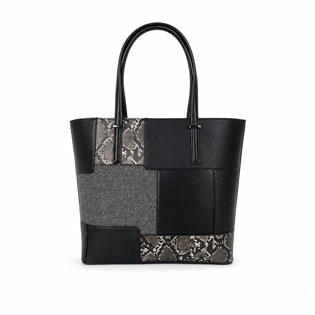 Tevano Harper Patchwork Tote Bag